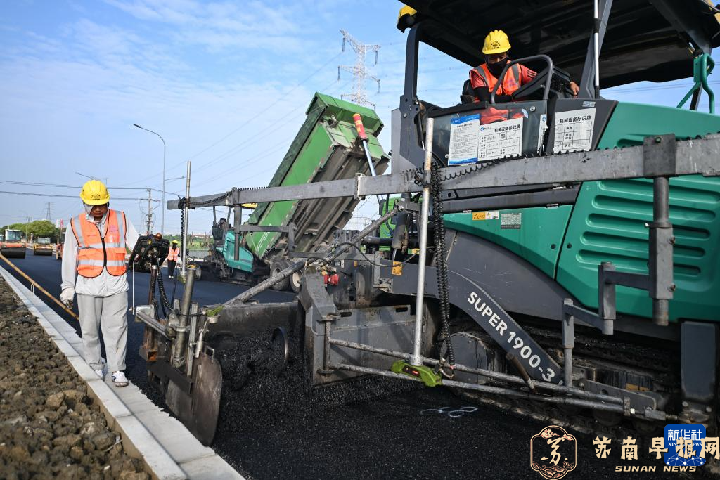 江苏苏州：民生实事重点项目施工有序推进