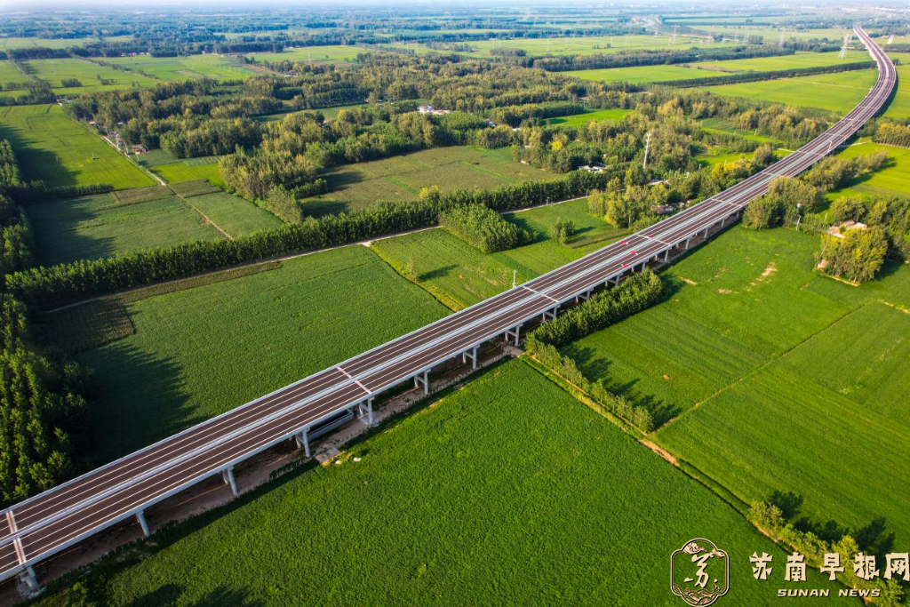 盐洛高速宿城至泗洪段通车