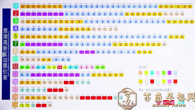 宁马城际票价、首末班车时间确定