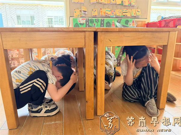 宜兴市洋溪幼儿园关工委：防灾减灾日，安全&ldquo;童&rdquo;行   