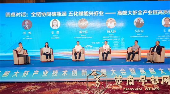 2026江苏高邮大虾产业技术创新发展大会暨高邮大虾美食推广季启动仪式举行