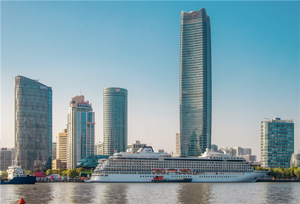 上海港国际客运中心码头。虹口区委宣传部供图